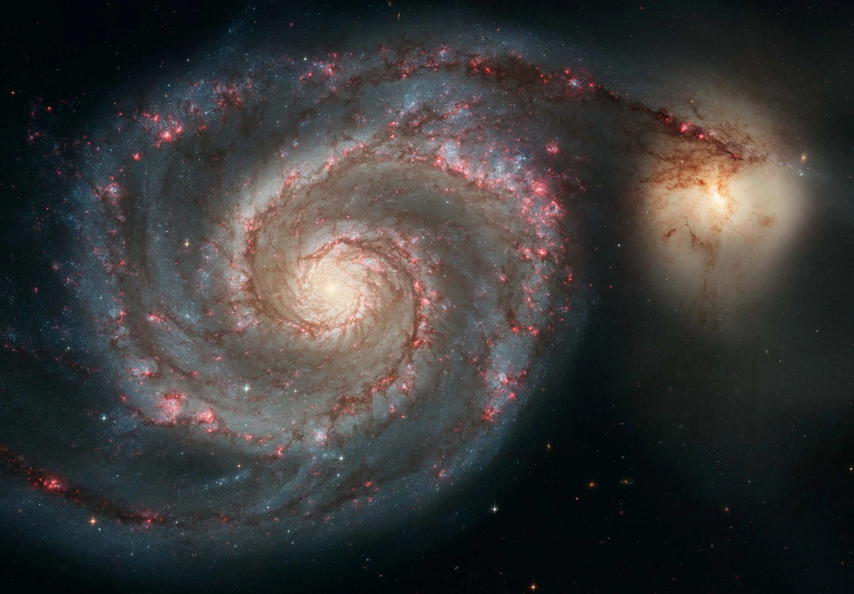 M51 Whirlpool Galaxy - Credit: NASA